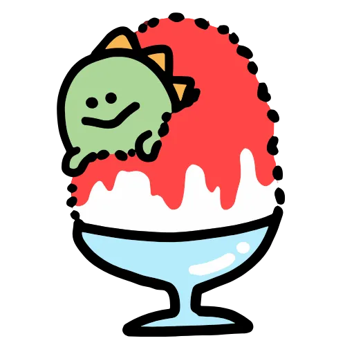 🍨 Стикер «традиционный милый стикер-пак» для Telegram