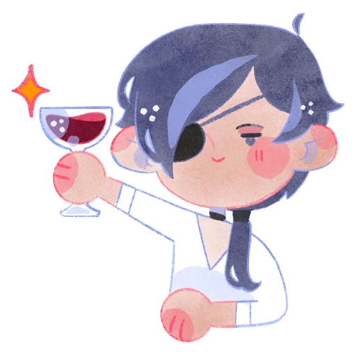 🍷 Стикер «Стикерпак» для Telegram