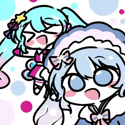 😮 Стикер «Miku Мику» для Telegram