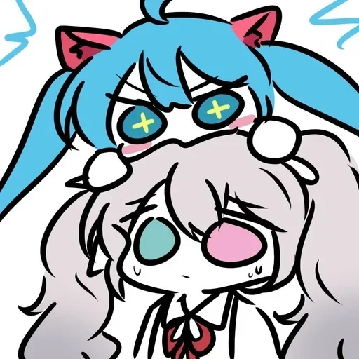 🤩 Стикер «Miku Мику» для Telegram