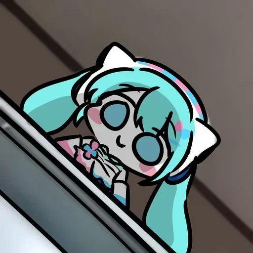 💭 Стикер «Miku Мику» для Telegram