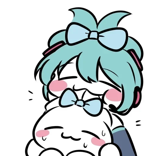 😊 Стикер «Miku Мику» для Telegram