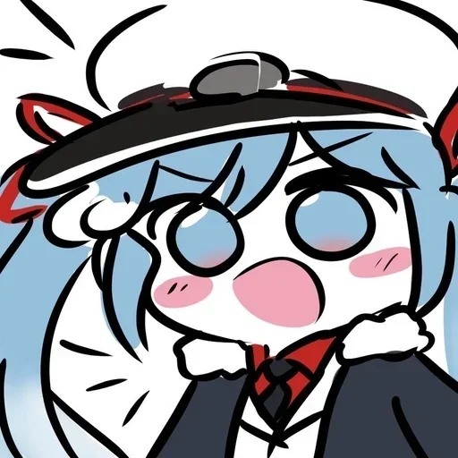 😮 Стикер «Miku Мику» для Telegram
