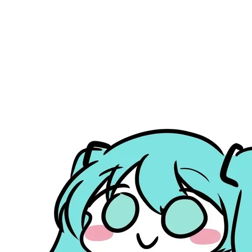 🙂 Стикер «Miku Мику» для Telegram