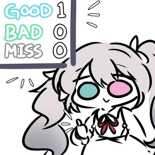 👍 Стикер «Miku Мику» для Telegram