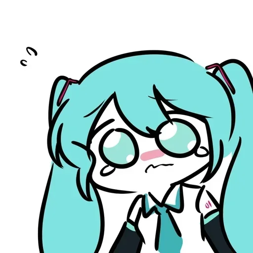 🥺 Стикер «Miku Мику» для Telegram