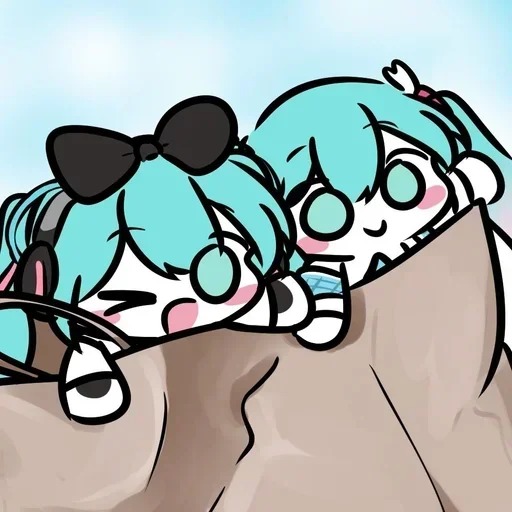 🥴 Стикер «Miku Мику» для Telegram