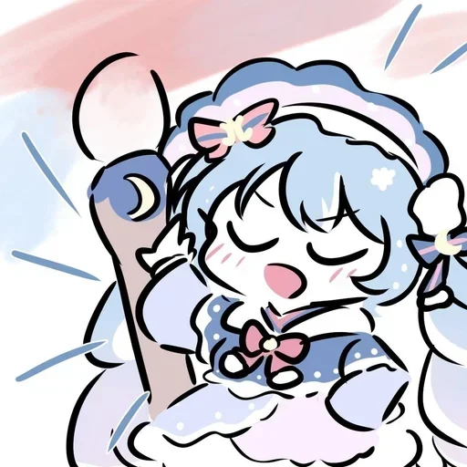 💤 Стикер «Miku Мику» для Telegram