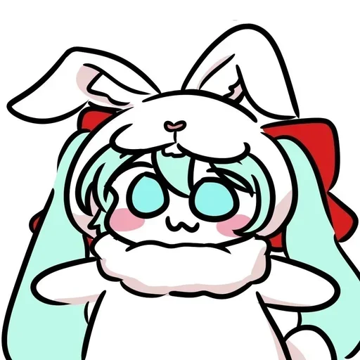🐰 Стикер «Miku Мику» для Telegram