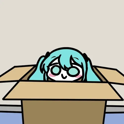 📦 Стикер «Miku Мику» для Telegram