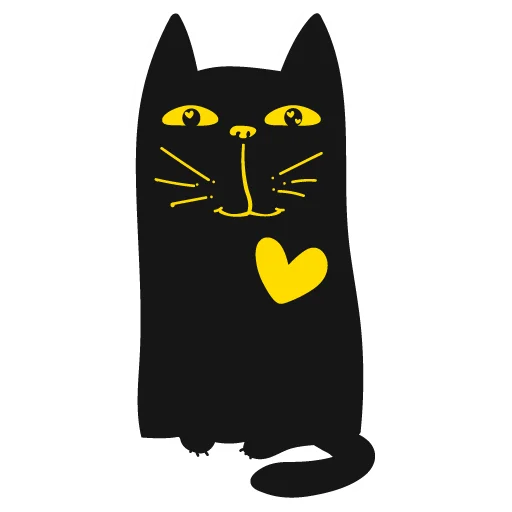 💛 Стикер «Кот Юмор FM» для Telegram