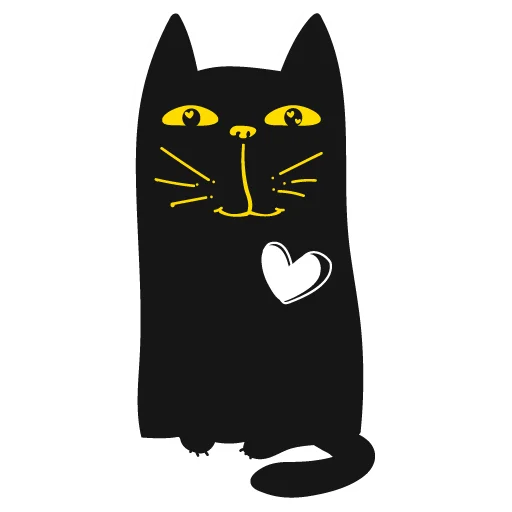 💛 Стикер «Кот Юмор FM» для Telegram