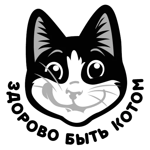 😺 Стикер «Стикеры магнит» для Telegram