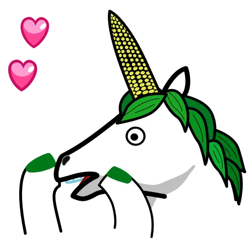 😘 Стикер «Solanacorn» для Telegram