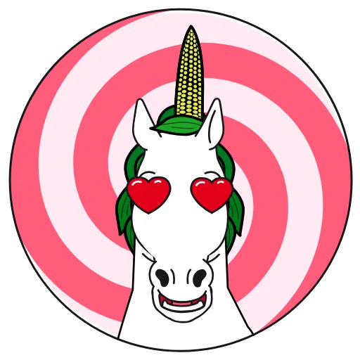 😍 Стикер «Solanacorn» для Telegram