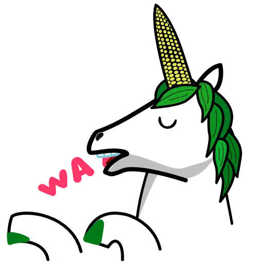🫤 Стикер «Solanacorn» для Telegram