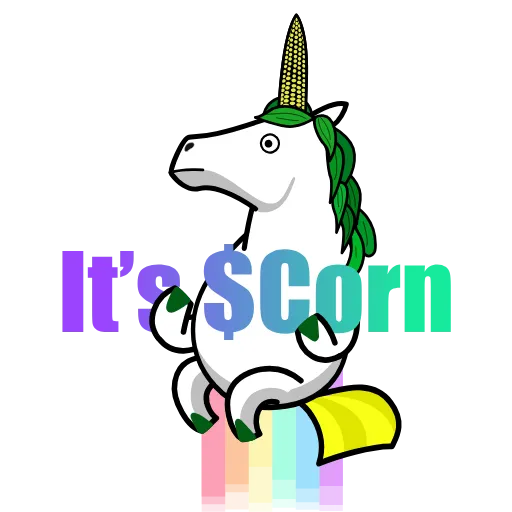 🚀 Стикер «Solanacorn» для Telegram