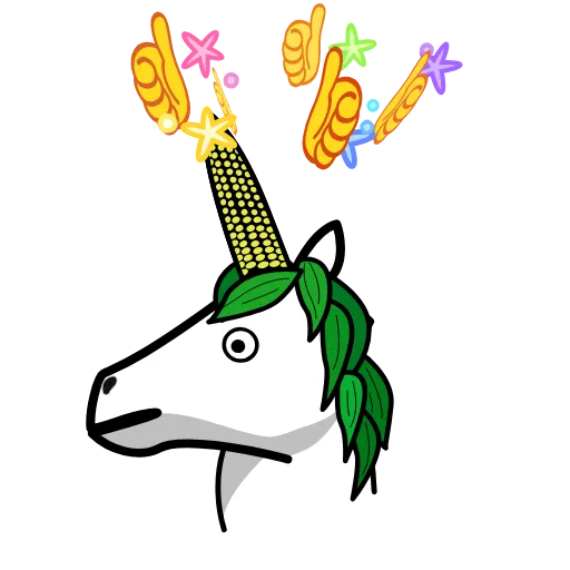 👍 Стикер «Solanacorn» для Telegram