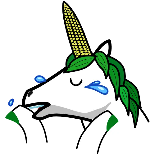 😂 Стикер «Solanacorn» для Telegram