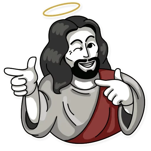 😇 Стикер «Sticker» для Telegram