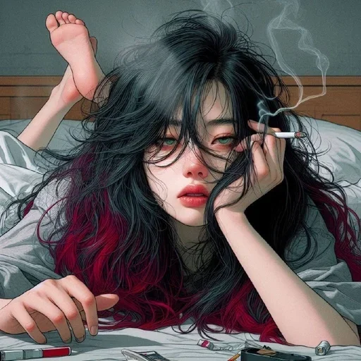 😒 Стикер «Art random» для Telegram