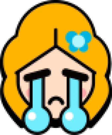 😭 Стикер «ЗНАЧКИ БРАВЛ СТАРС 3» для Telegram