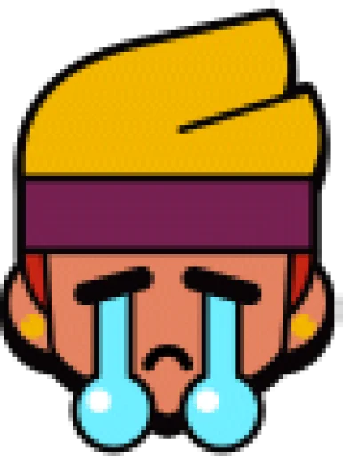 😭 Стикер «ЗНАЧКИ БРАВЛ СТАРС 3» для Telegram