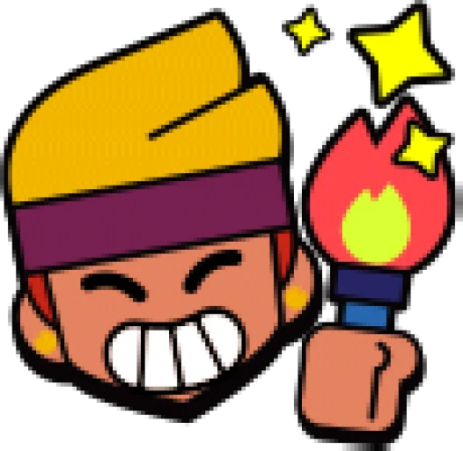 🔥 Стикер «ЗНАЧКИ БРАВЛ СТАРС 3» для Telegram