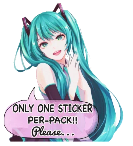 🤨 Стикер «Stickers Chat» для Telegram