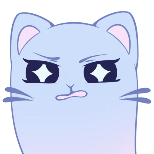 😦 Стикер «Котопризрак» для Telegram