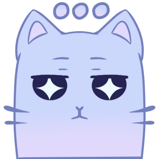 😐 Стикер «Котопризрак» для Telegram