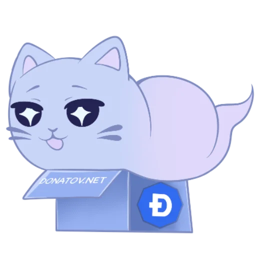 🪤 Стикер «Котопризрак» для Telegram
