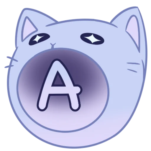 😮 Стикер «Котопризрак» для Telegram