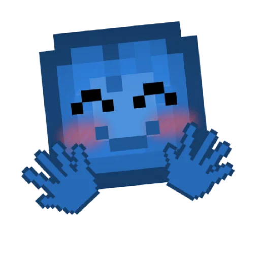 🤗 Стикер «Stickers from Blue v3.4» для Telegram