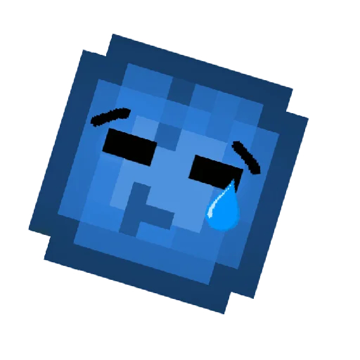 😢 Стикер «Stickers from Blue v3.4» для Telegram