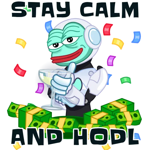 🥂 Стикер «Hyper DeF AI» для Telegram