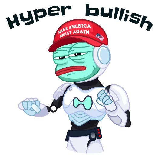 Стикерпак Hyper DeF AI для Telegram