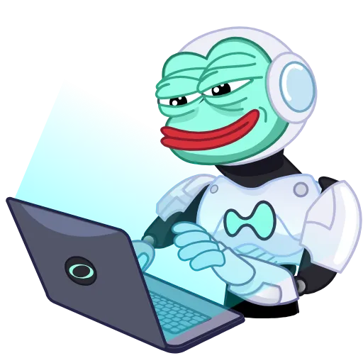 💻 Стикер «Hyper DeF AI» для Telegram