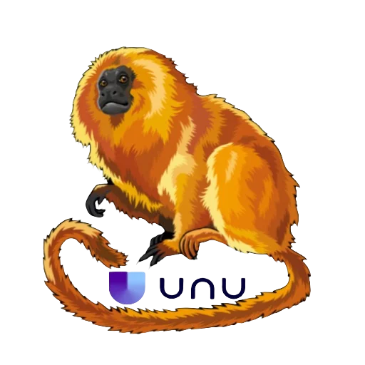 🐵 Стикер «UNU» для Telegram