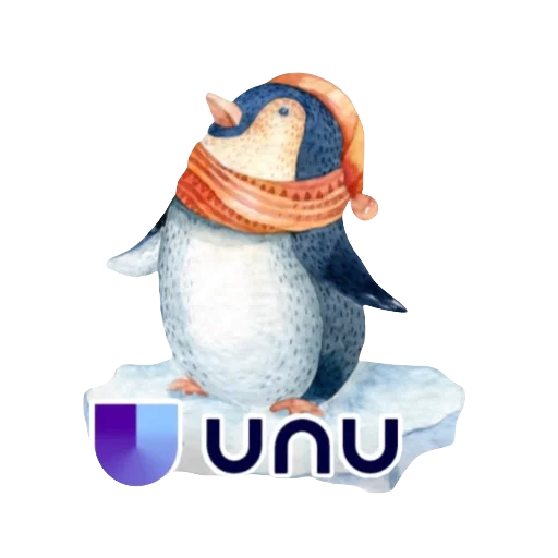 🐧 Стикер «UNU» для Telegram