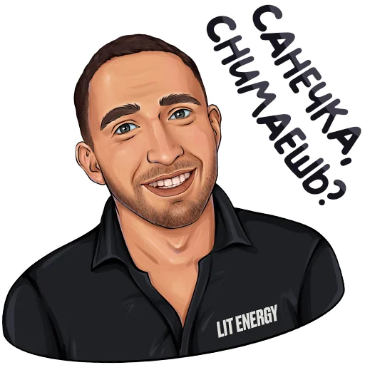 🤔 Стикер «ЛИТВИН» для Telegram