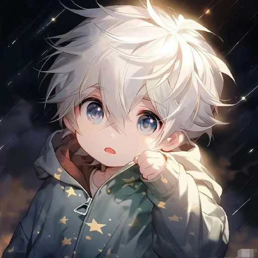 🤍 Стикер «Gentle (anime chan)» для Telegram