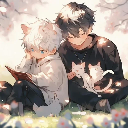 🤍 Стикер «Gentle (anime chan)» для Telegram