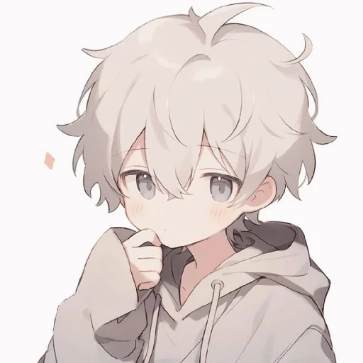 🤍 Стикер «Gentle (anime chan)» для Telegram