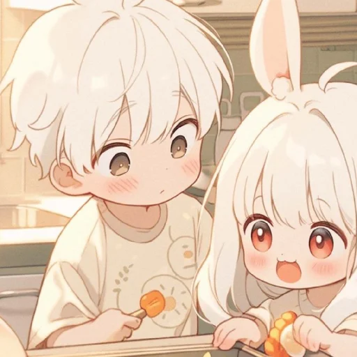 🤍 Стикер «Gentle (anime chan)» для Telegram