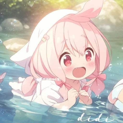 💖 Стикер «Gentle (anime chan)» для Telegram