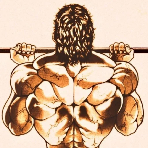 💪 Стикер «Anime Men» для Telegram