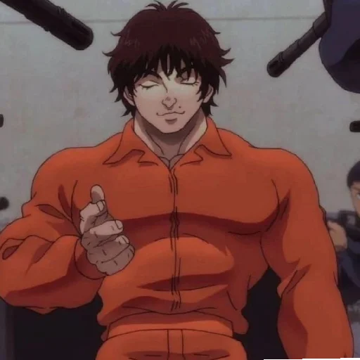 🤚 Стикер «Anime Men» для Telegram