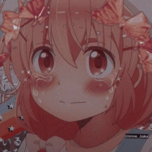 🧡 Стикер «Orange (anime chan)» для Telegram