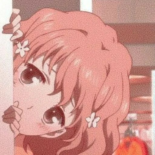 🧡 Стикер «Orange (anime chan)» для Telegram